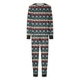 thumbnail image 2 of jjayotai Matching Family Christmas Set, Velour Christmas Morning Outfit, Holiday Card Matching Family Clothing Set Navy M-Mom, 2 of 5