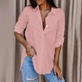 thumbnail image 2 of Jiyugala Women's Button Down Shirts Loose Casual Tops, 2 of 8
