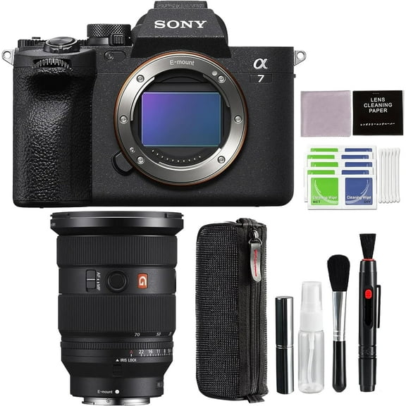 Sony a7 IV Mirrorless Digital Camera Bundle with Sony FE 24-70mm f/2.8 GM II Lens and Pixel Advanced Accessory | Sony Alpha 7 IV