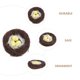 thumbnail image 4 of 1 PC Nido de pájaros artificiales Nido de Pascua Nido Nido hecho a mano Ornamento de Pascua, 4 of 6