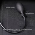 thumbnail image 5 of Bolsa de aire dinámica, soporte Lumbar, cojín Lumbar inteligente, soporte Lumbar para coche, asiento Universal, cintura trasera, bomba de aire manual, 5 of 5