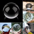 thumbnail image 4 of Clear Glass Crystal Ball Healing Sphere Photography Props Lensball Decor Gift, 4 of 5