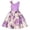 1-Purple324, variant on Yiyuu Big Girls formal Floral One Shoulder Dress Party Knee-Length A-Line Dress with Bow