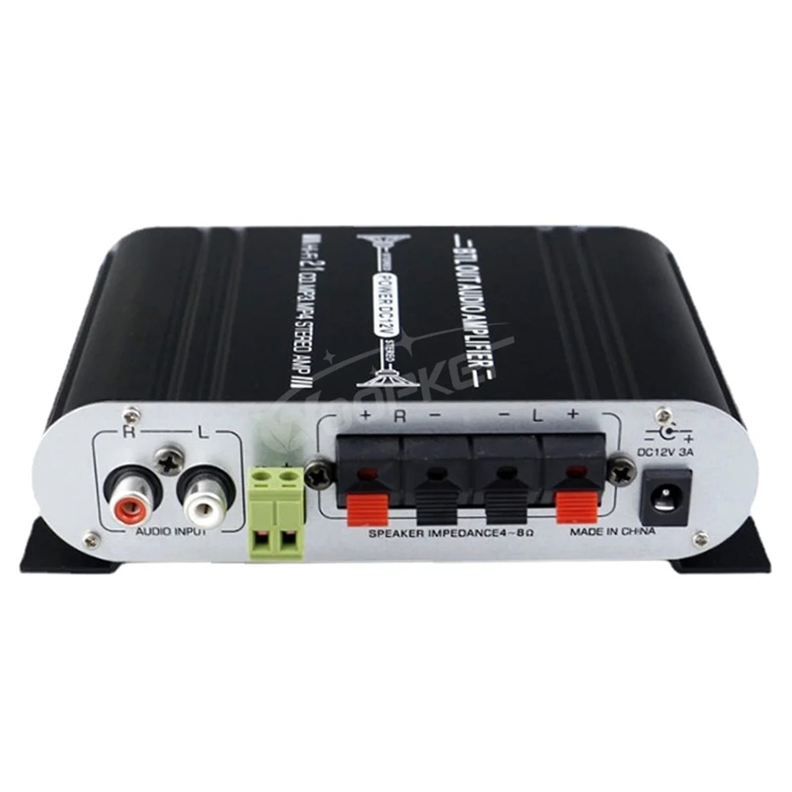 Amplifier ST-838 2.1 Channel Subwoofer Stereo Bass Amp RMS 20Wx2+40W Class D Mini Amplifiers Media Player ,High Sound