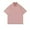 Pink, variant on WREESH Men's Oversized Henley T-Shirt - Loose Fit Short Sleeve Solid Top, Drop Shoulder Design for Street Style & Layering