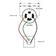 thumbnail image 2 of NEMA 6-50R to L14-30P adapter cable for generator, 220V, 2 of 7