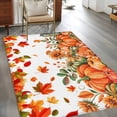 thumbnail image 3 of Thanksgiving Area Rug 4x6 Washable Rug Non Slip Fall Pumpkin Sunflower Orange Watercolor Large Area Rug Indoor Floor Carpet for Entryway Bedroom Kitchen Living Room Home Office Dining Room Nursery, 3 of 8