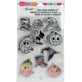 thumbnail image 2 of Stampendous Cling Stamp & Die Set 9"X5.25"-Halloween Hats, 2 of 2