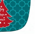 thumbnail image 3 of Christmas Tree Teal Red Baby Bib, 3 of 3