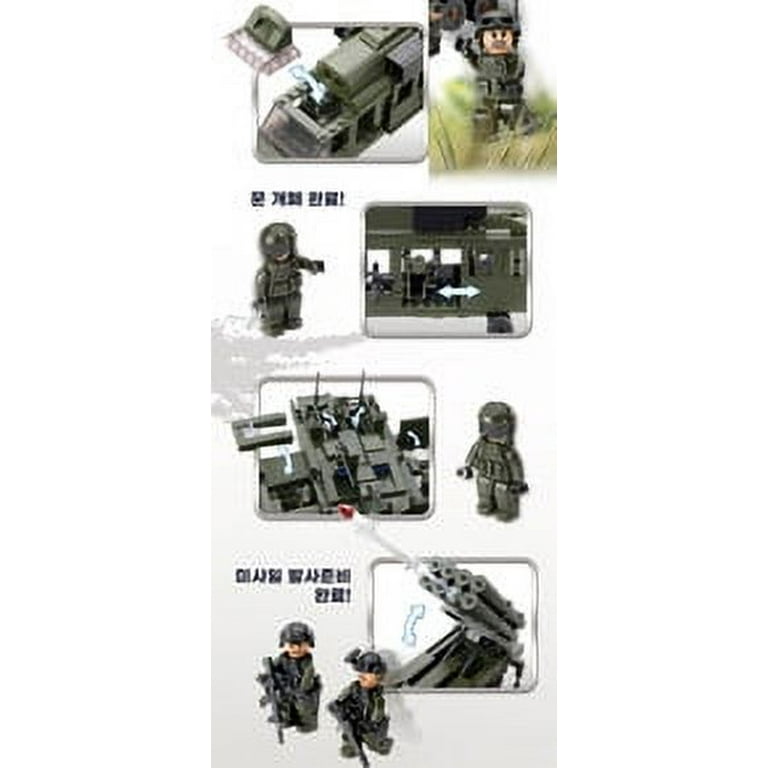 OXFORD Military Block Set, 1653 pcs, Soldiers, Helicopter, Tank