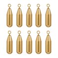 thumbnail image 1 of Shengyu 10Pcs Copper Rotatable Tackle Cylinder Hanging Simulation Accessory Practice Tool Portable 1.8g 7g, 1 of 6