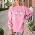 thumbnail image 1 of Chandail à Capuche Imprimé pour Femmes, Manches Longues, Col Rond, Mode Décontractée, Veste de Jogging à Fermeture Éclair Complète, Confortables, Grande Taille, 1 of 4