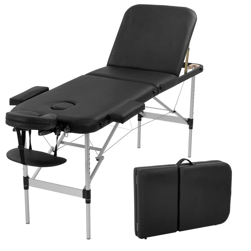 Aluminium Massage Table Portable Massage Bed 73 Inch Long Height