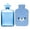 Light Blue, variant on samply Hot Water Bottle with Cute Fleece Cover, 2L Hot Water Bag ,Brown Bear