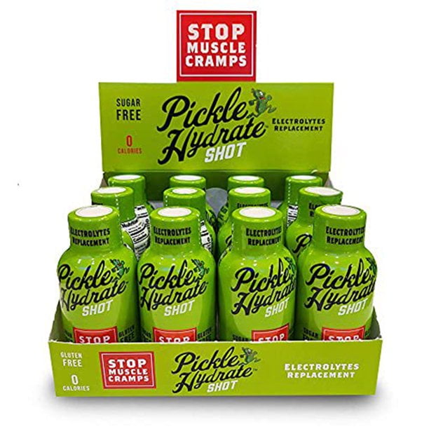 Buy Pickle Hydrate Shot for Cramps Relief Electrolyte Replacement