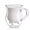 Transparent, variant on Opolski Cute Cow Double Layer Glass Mug Milk Juice Coffee 250ml Creamer Cup with Handle