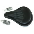 thumbnail image 3 of Fits Royal Enfield Classic 350 500 Black Color Leather Front Saddle Seat, 3 of 5