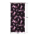 thumbnail image 5 of Pink Ribbon Breast Shower Curtain 36"x72" ,Bathroom Decorative Shower Curtains Set with 12 Hooks,Modern Waterproof Washable Shower Curtain, 5 of 6