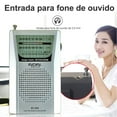 thumbnail image 4 of Radio AM FM Portable BC-R60 2AA à Piles avec Haut-Parleur Prise pour Écouteurs, 4 of 9