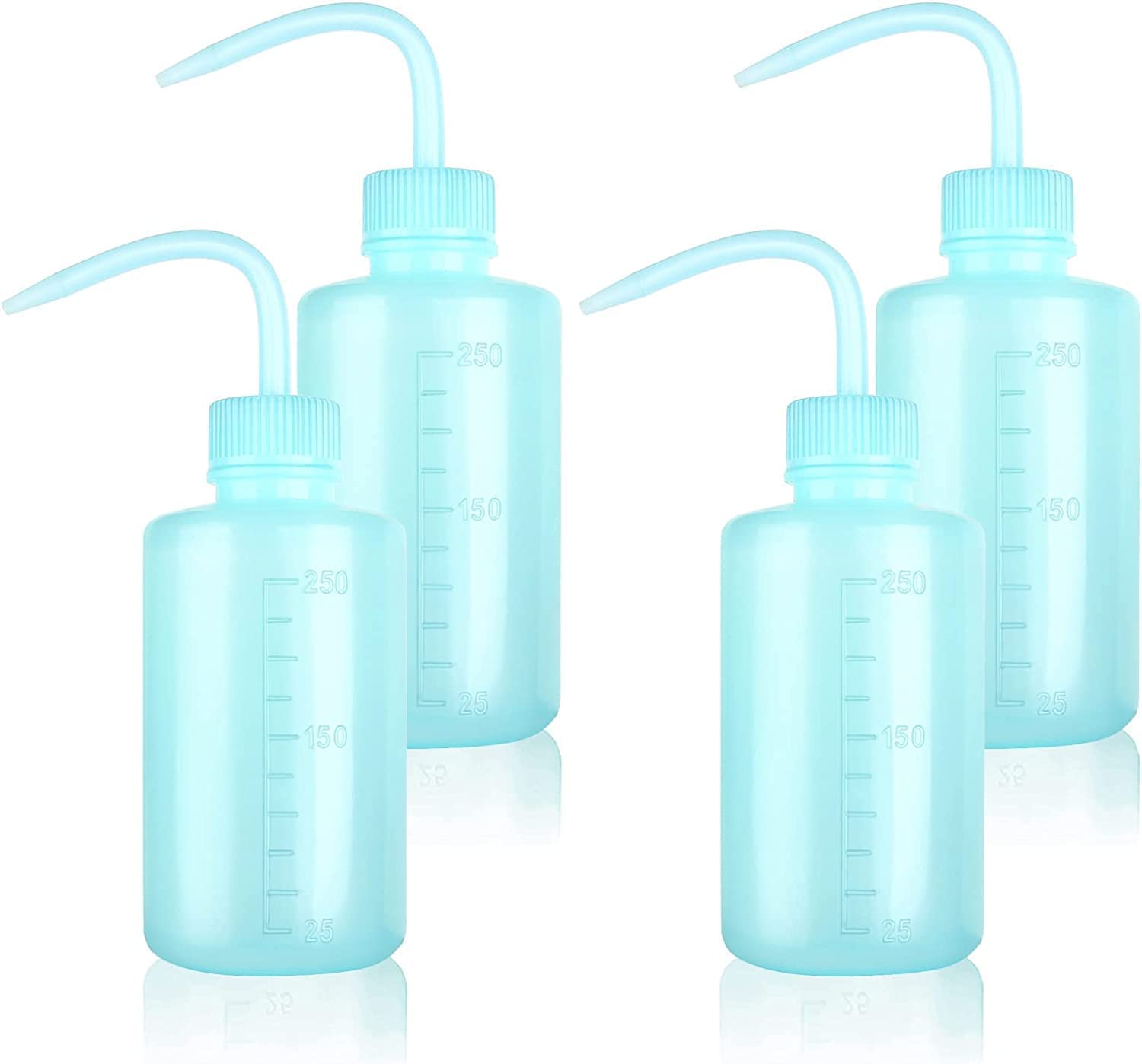 Tattoo Wash Bottle Squeeze Melphoe 4Pcs 250ml Squirt Bottle Succulent