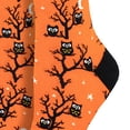 thumbnail image 3 of Halloween Novelty Crew Socks Pumpkins Ghost Witch Funny Colorful Socks for Women Men, 3 of 4