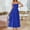 Dark Blue, variant on Dpytoraw Women‘s Summer Boho Strapless Maxi Dress 2025 Casual Sleeveless Off Shoulder Smocked Tiered Beach Long Women’s Ruffled Tiered Midi Dress