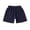 Navy, variant on Bovxnpu Boys and Toddler Cotton Casual Shorts Toddler Kids Solid Elastic Waist Linen-Like Summer Outdoor Shorts