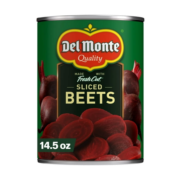 Del Monte Sliced Beets, Canned Vegetables, 14.5 oz Can