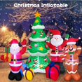 thumbnail image 4 of Decoración de estilo inflable de Navidad, luces LED integradas, modelo inflable, adorno para exteriores, fiesta de Navidad, decoración de jardín de Año Nuevo, 4 of 6