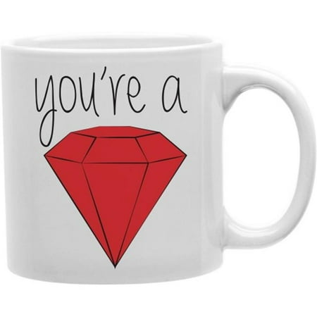 

Imaginarium Goods CMG11-IGC-GEM You are A Gem 11 oz Ceramic Coffee Mug