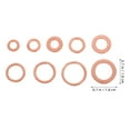 thumbnail image 2 of BESTYASH 1Set Copper Crush Washer Assortment Oil Drain Plug Gasket Set for Fastening and Sealing Applications, 2 of 6