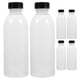 thumbnail image 2 of botellas vacías de 500 ml para bebidas, de PET, transparentes, de plástico, con tapas (colores aleatorios)., 2 of 7