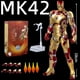 thumbnail image 1 of Figura de acción original de Iron Man de Marvel Toys de ZD MK1 MK3 MK5 MK6 MK7 MK42 MK43 War Machine Patriot Tony Stark, 1 of 5