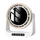 thumbnail image 1 of Ventilador de escritorio con pantalla LED, velocidad ajustable, cabezal inclinable de 90 degree, ventilador de mesa colgante Blanco, 1 of 9