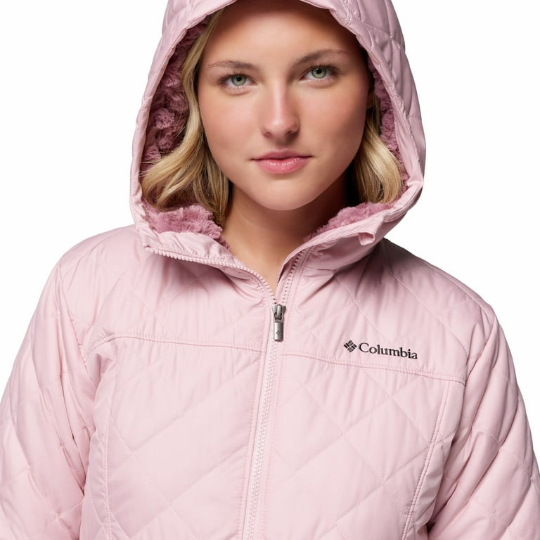 Women's Columbia Copper Crest II Hooded Jacket Color: Stone Green