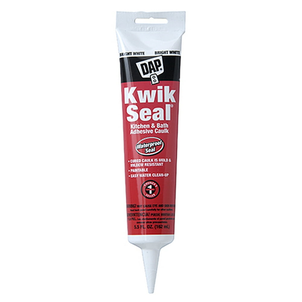 DAP DAP18001 White KwikSeal Tub and Tile Caulk
