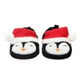 thumbnail image 2 of Baby Christmas Crib Shoes Soft Sole Anti-Slip Cartoon Slippers, 2 of 4