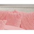 thumbnail image 4 of 7 Piece Hillary Bed in a Bag Clearance bedding Comforter Set Fade Resistant, Wrinkle Free, No Ironing Necessary, Super Soft, All Sizes- Queen King Cal.KingSize (Cal.King, Pink), 4 of 4