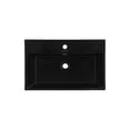 thumbnail image 6 of Claire 24 Ceramic Console Sink Matte Black Basin Chrome Legs, 6 of 7