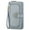 Light Blue, variant on Women's Wallet Long Zipper Billfold Wallet Leather Wallet Large-Capacity Handbag