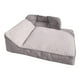 thumbnail image 1 of Cojín cálido para mascotas, colchón para dormir para mascotas, cama para mascotas, cama para gatos para perros pequeños y medianos gris M, 1 of 9