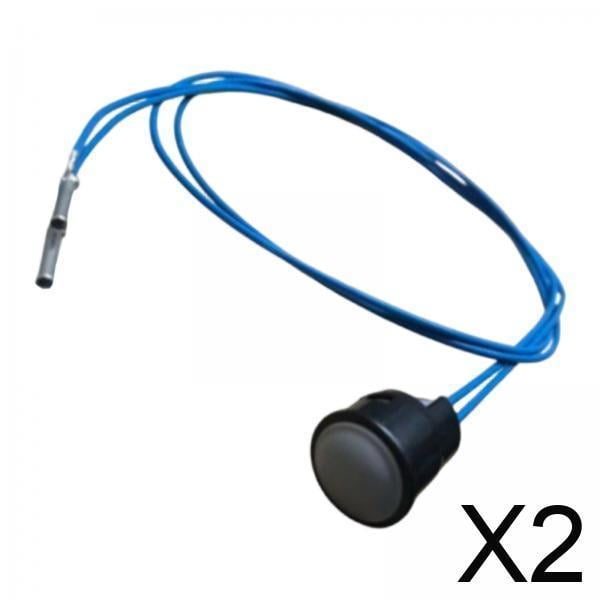 Botón del joystick de la excavadora,Repuesto de botón pulsador de joystick de excavadora,Conjunto de interruptor de botón con mantenimiento de cable,Accesorios para botones de manija de