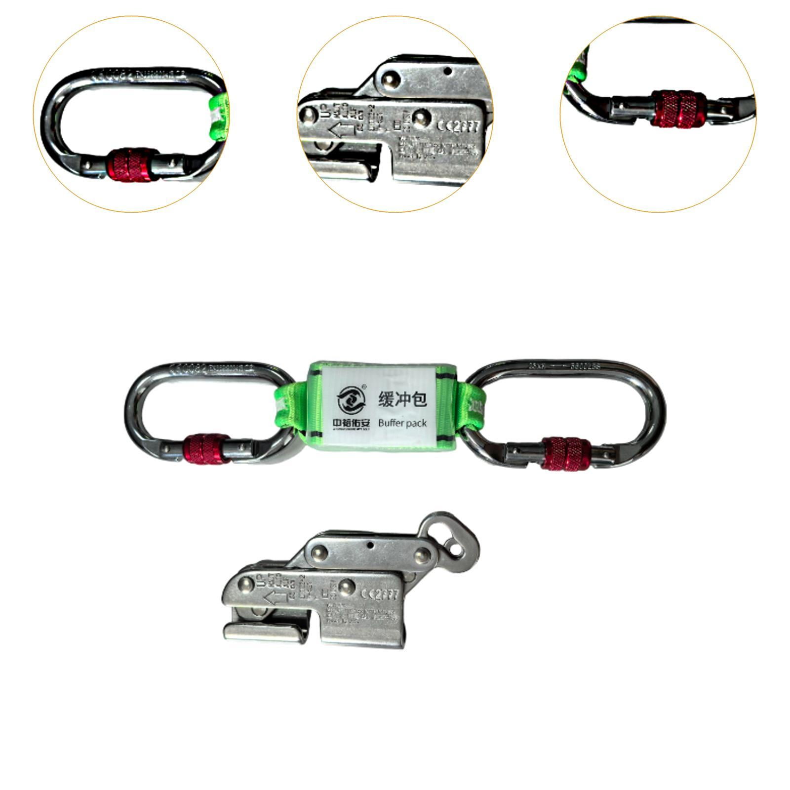 harayaa Climbing Set Belay Device for Work Outdoor Roofing Work for 8 mm