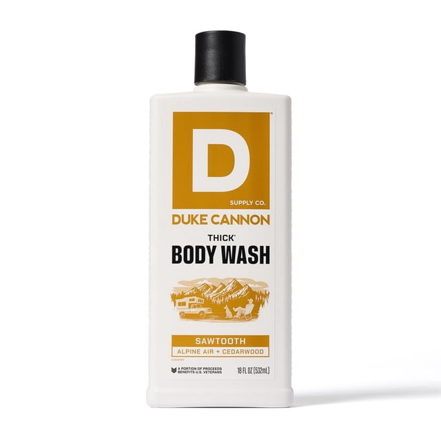 Gel de baño Duke Cannon Sawtooth Organic Alpine Air + Cedarwood 500 ml