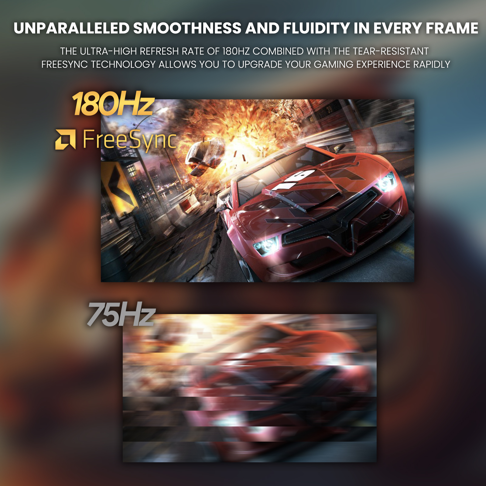 CRUA 27" Curved Gaming Monitor 1080P 165Hz photo 6