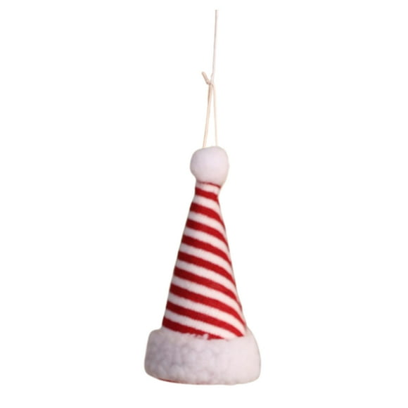 Lksixu Christmas Decorations Knitted Woolen Thickened Christmas Hat Christmas Tree Hanging Christmas Old Man Hat Decoration Xmas Decor for Holiday Party Wedding