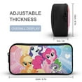 thumbnail image 2 of Custom My Little Pony Stationery bag pencil case cosmetic bag storage bag multi-function large capacity fashionable durable gift unisex birthday gift holiday gift, 2 of 4