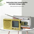 thumbnail image 5 of KK9 Weather Radio SW AM FM Portable Radio Battery Operated Longest Lasting Radio For Emergency Hurricane Running Walking Home silver, 5 of 5