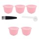 thumbnail image 3 of Cápsulas de café Kit de taza de filtro de café recargable reutilizable Accesorio para DOLCE GUSTO (Rosa 5 cápsulas 1 cuchara 1 cepillo), 3 of 8