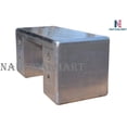 thumbnail image 3 of Deco Aviator Writing Desk - Aluminium Table Mid Century Industrial Furniture, 3 of 5